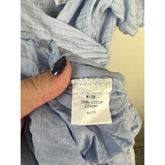 Hello Molly Light Blue Midi Dress - Picture 6 of 9